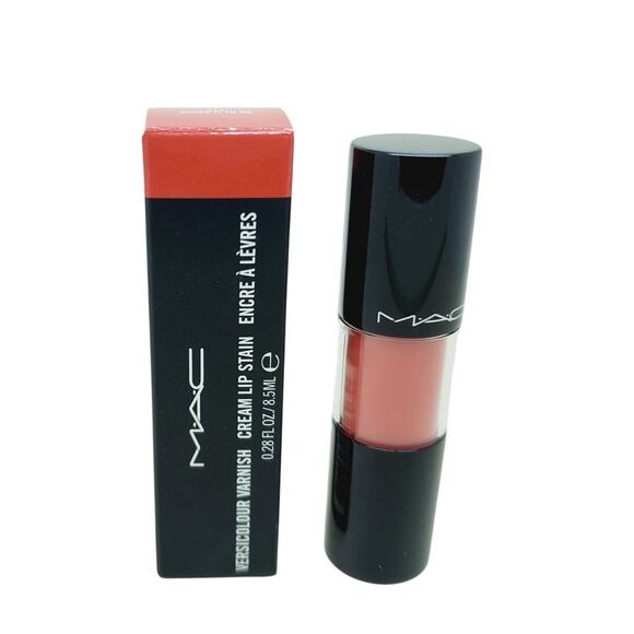 MAC Versicolor Varnish Cream Lip Satin 113 Shock It To Me - Picture 1 of 3